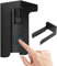 Ring - Protector de timbre de puerta impermeable y antideslumbrante, protector de timbre de puerta de acero negro, resistente a la intemperie para teclados RFID