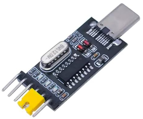 CY USB-C Typ-C Stecker auf TTL Konverter UART STC Modul Serieller Programmierer CH340G CH340 3,3 V 5 V Adapter Ersetzen Sie PL-2303