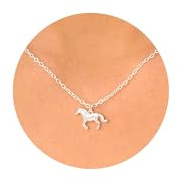 KINHOPI Kette Silber 925 Damen Halskette Damen Unendlichkeit Schmetterling Libellen Pferd Katze Flugzeug Kolibri Charm Anhänger Silber Schmuck Geschenke Frauen Mädchen
