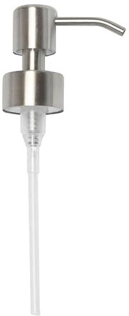Kapitan Pompe de Rechange pour Distributeur de Savon Liquide 28 mm - Acier Inoxydable, INOX à Finition brossée