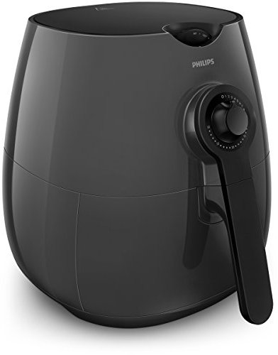 Philips Daily Collection hd9216/41 Solo intégré Low Fat Fryer 1425 W Gris – Friteuse (Low Fat Fryer, 0,8 kg, Rapid Air, 30 min, Solo, Gris)