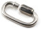 M12 Edelstahl Kettenglied karabiner schlüsselanhänger mit Verschraubung (1 Stück)