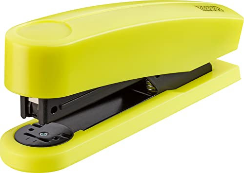 Novus B 2 Color ID Heftgerät (25 Blatt, Metall/Kunststoff, inkl. 200 Tackerklammern) lucky grün