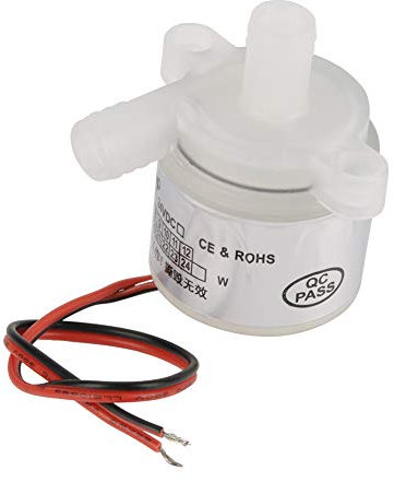 Pompe à Eau sans Brosse, Mini Pompe à Eau 12V DC de Qualité alimentaire 1-3 M3/h 6W pour Aquarium, Système Solaire, Système de Circulation de l'Eau