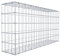 GABIONA - Gabione LxHxT: 100 x 50 x 20 cm - Gabionenmauer für Steine ab 45mm Körnung - Maschenweite 5x10 cm - Wetterfest