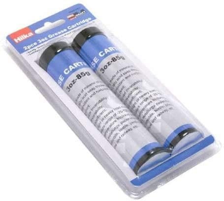 Hilka Juego de 3 cartuchos de pistola de grasa.