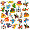 Baker Ross FE250 Drachen-Aufkleber, Schaumstoff, chinesisches Neujahrs-Bastelset, Basteln für Kinder, Packung mit 200 Stück