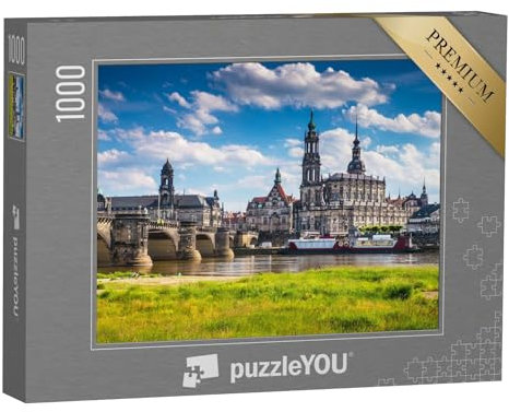 puzzleYOU: Puzzle 1000 Teile „Dresden, Deutschland“ – aus der Puzzle-Kollektion Deutschland