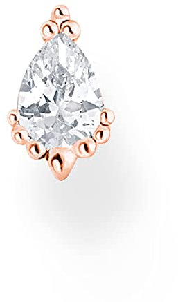 Thomas Sabo Einzel Ohrstecker Eiskristall vergoldetes Silber H2259-416-14