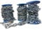 Elkoza DIN 5685 Heavy Duty Hot Dipped Galvanised DIY Strong Short Link Steel Chain (3mm Galvanised Chain, 3 Meter Chain)