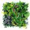 XLWLLNJ Panneau Herbe Synthétique, 30x30cm, Décoration Végétale pour Espaces Extérieurs, D