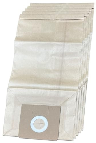 5 Premium Sacs d'aspirateur compatibles avec Kärcher 6.904-210, 6.904-210.0, 6.904-224.0, 6.904044.0, 6.904133.0, 6.906-101.0, 6.906-102.0 - 5 sacs filtrants en papier, accessoires, détachées
