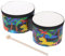 VICASKY 1 Satz Kinder Trommeln Schlaginstrument Musikinstrumente Für Kinder Percussion-zubehör Bongotrommeln Rhythmus-Sticks Bongos Trommeln Für Kleinkinder Trommelspielzeug Holz