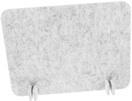 STOBOK Akustische Freistehende Schreibtisch-trennwand, Filz, Geräuschreduzierende Schreibtisch-sichtschutzplatte Für Stehende Tische, Schalldichte Trennwände,