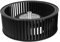 Mikikit Range Hood Air Wheel Range Hood Wind Wheel Portable Range Hood Extractor Insert Range Hood Rv Vent Hood Fan Motor Simple Motor Wind Wheel Motor Accessory Hood Motor Black Iron