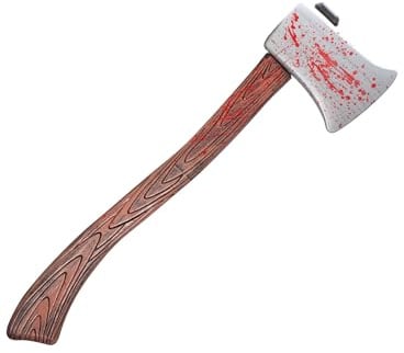 Terrifier – Blutige Axt - Art The Clown Kostüm-Zubehör - Accessoire Halloween & Horror-Film-Events