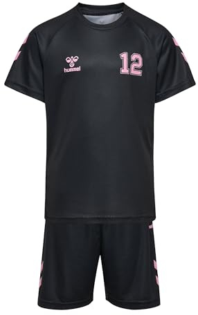 hummel Shimmer Trikot Set Kids schwarz, 4 (104) Kinder