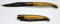 Laguiole - Couteau de Poche 12 cm en Bois Exotique - Lame de 10 cm - Longueur Totale : 21,5 cm
