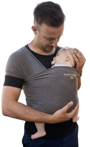 Amarsupiel | Amarsupiel BAMBOO Babytragetuch | Einfach zu bedienende elastische Babytrage | OEKOTEX Bambuszertifikat | Made in Germany