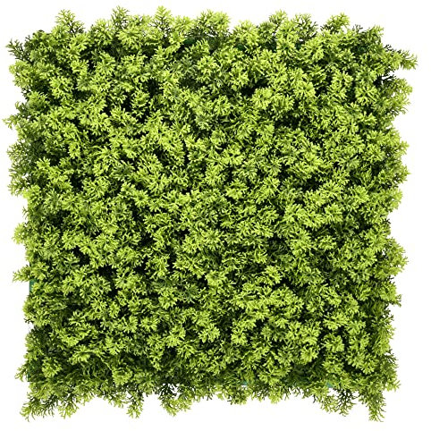 BONERVA | Jardín Vertical Artificial Musgo | Pack 4 Piezas 50x50cm (1m²)| Planta Artificial decoración para hogar, Oficina, Hotel, Restaurante | MAL1205