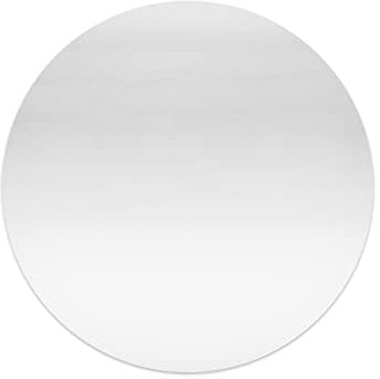 ZZLBZN Key Hole Cover Plate, Repair Escutcheon Door Lock Cover Door Plate, Blank Self Adhesive Fix Satin Stainless Steel 50mm Diameter