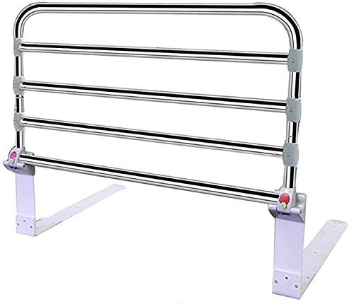 ACiyD 60CM Bettgitter für ältere Erwachsene, Bettgitter Sicherheit Faltbares Bettgitter Absturzsicherung Tragbarer höhenverstellbarer Bettseitenhandlauf