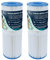 YANHUA Filtro spa per vasca idromassaggio, compatibile con PRB25-IN, per Unicel C-4326, per Filbur FC-2375, per Waterway 817-5000, per Dynamic RDC-25, 5 x 13 IN Spa Filter (PRB25-2PCS)