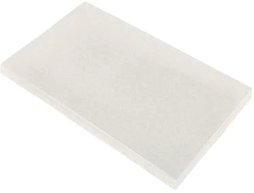 GOHAPY Panneau de Fibres de céramique Standard 1260, Panneau d'isolation Thermique inorganique, Panneau d'isolation Thermique de Four Suspendu Mural 1 pièce(200MMX300MMX10MM)