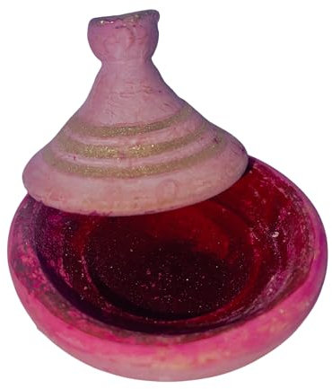 Pintalabios Marroquí Aker Fassi - Version Tajin -Labial de Barro Natural Vegano, Tinte de Labios y Mejillas Larga Duración, Cosmética Marruecos. (Rosa Pastel, Único)