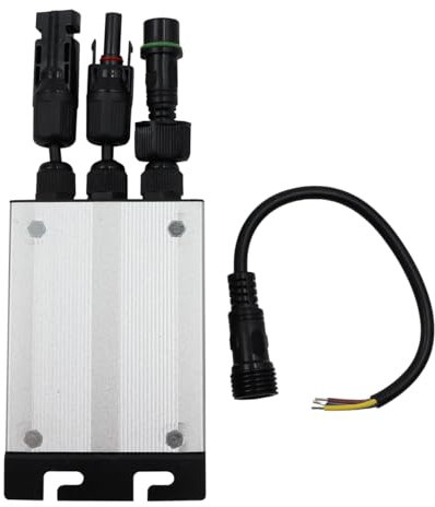 Nicear Onduleur solaire 155 W, micro-onduleur, entrée 10,8 V à 30 V CC vers adaptateur d'onde sinusoïdale 230 V CA