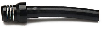 An Xin Motorrad Pit Bike Gas Fuel Cap Tank Ventil Vent Kurbelgehäuseentlüftungsschlauch Tube Off Road (Schwarz)