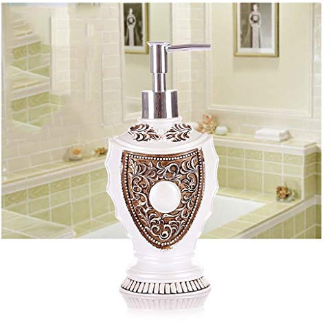 MYBA Seifenspender Seifenspender Aufsatz- Lotion Handpumpe Harz Kitchen Sink Badezimmer Dusche Dew Schalen Seifenspender Shampoo Dispenser Spülmittelspender (Größe : 280ml)