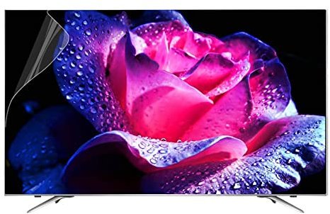 82/85 Zoll Anti-Blaulicht-TV-Bildschirmschutzfilter Anti-Glare/Anti-Scratch/Blocking UV Film Panel, Passend für LCD-, LED-, 4K-OLED- und QLED-HDTV-Displays/A / 82inch 1831mmx1049mm