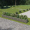 Tidyard Lit Surélevé à Gabion Acier Galvanisé, Idéal pour Créer Une Bordure Solide et Elégante pour Un Parterre de Fleurs/de Plantes dans Le Jardin/la Terrasse, 540x50x50 cm