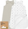 KeaBabies 2er-Pack Bio-Schlafsäcke 100% Baumwolle – Babyschlafsack, tragbare Babydecke, Schlafsack für Babys, Pucksack für Kleinkinder, Neugeborene, Säuglingsschlafsack, Mädchen, Junge (Nordic, S)