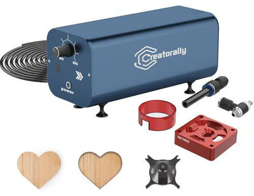 Twotrees X1 Kit de asistencia de flujo de aire, 10-30 l/min, sistema de bombeo de aire para máquina grabadora láser TTS-55 5 W TTS 10 W