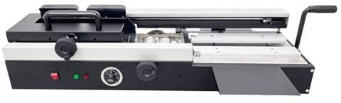 INTBUYING Hot Glue Book A4 Binder Machine Hot Melt Glue Binding Machine 200 Books Per Hour Max Binding Thickness 1.57in 110V 1200W