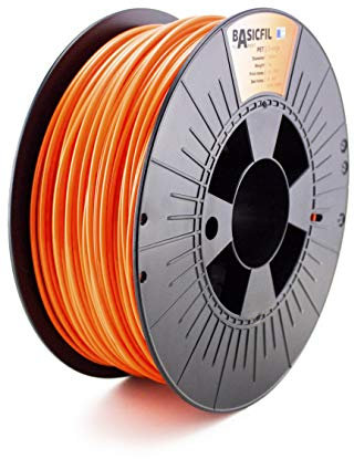 BASICFIL PETG (3D Drucker Filament), 2.85mm, 1kg, Orange