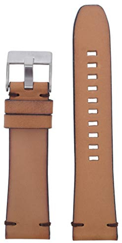 Diesel Uhrband Wechselarmband LB-DZ1847 Ersatzband DZ1847 Uhrenarmband Leder 24 mm Braun