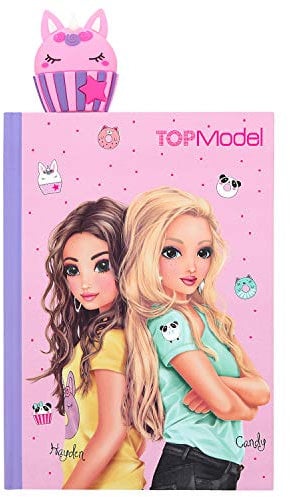 Depesche TOPModel Candy Cake Diary with Bookmark 25 x 14 x 1.5 cm 11138
