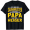Sauna Wellness Saunagänger Papa T-Shirt