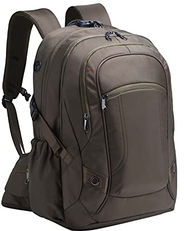 Vmokki Laptop Rucksack 17,3 Zoll Arbeitsrucksack Anti Diebstahl Wasserdicht Groß Ergonomisch Hüftgurt Business Reiserucksack für Herren Damen (Grün)