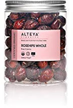 Alteya Organic Rosa canina intera secca 110 gr - Infusione di erbe di rosa canina intera secca biologica certificata 100% USDA