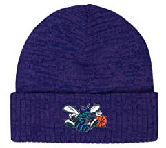 Mitchell & Ness Charlotte Hornets Beanie Mütze - NBA Fandom Knit HWC - Lila - Einheitsgröße