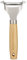 Culinare Naturals Universalschäler, Edelstahl mit Griff aus natürlichem Bambus, 35cm, Y-schäler, Schäler für Obst und Gemüse, Extra scharf, C70005