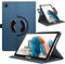 TiMOVO Custodia Protettiva Compatibile con Samsung Galaxy Tab A8 10,5 2021 2022(SM-X200 / SM-X205), Cover a Rotazione 90 Gradi per Tablet, Funzione di Auto Sveglia e Sonno, Blu di Jeans