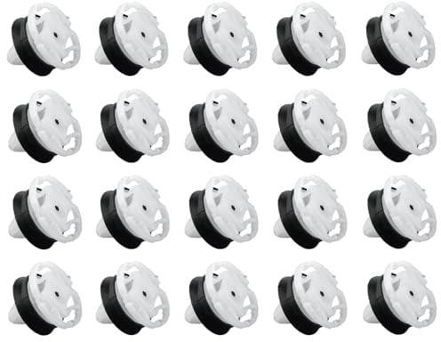 ROBUST 20 Pcs Interior Door Trim Panel Card Retainer Clips for Peugeot 208 308 508 Citroen C4 DS4 DS5 Renault Laguna Megane Fluence Master Kangoo 7703077476 9345ZN 1007928