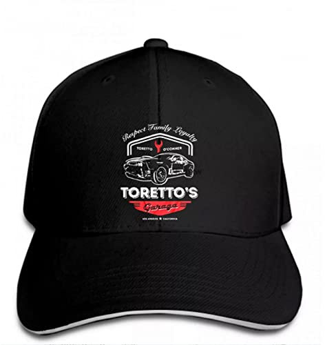 klassisch Baseball Kappe Garage Fast Street Speed Furious Racing Championship Car Hysterese Hat für Herren mit spitzem Sportdruck-Sonnenhut Weihnachten Geschenk