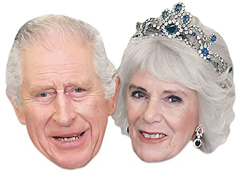Royal Double Pack King Charles and Queen Consort Camilla Crown