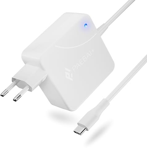 PAEBAI+ 65W USB C Laptop Netzteil Ladegerät für Lenovo Thinkpad Yoga, Huawei Matebook, Samsung Galaxy Book,HP Spectre, Acer, Asus, MacBook, Chromebook 20V 3,25A Type C Ladekabel